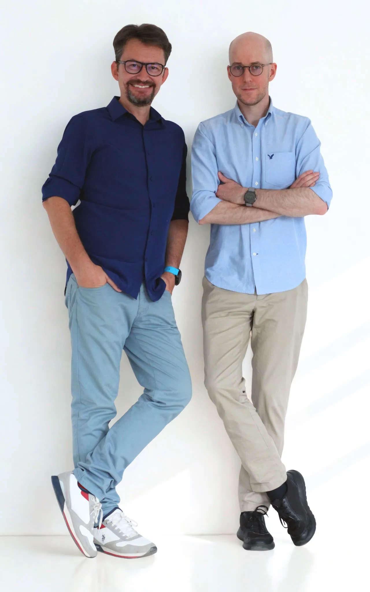 Adriaan van den Berg and Bartosz Szlezinger, founders of Cloudly Studio